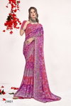 Madelyn Vol 3 By Vallabhi Printed Chiffon Daily Wear Sarees Supplier In India